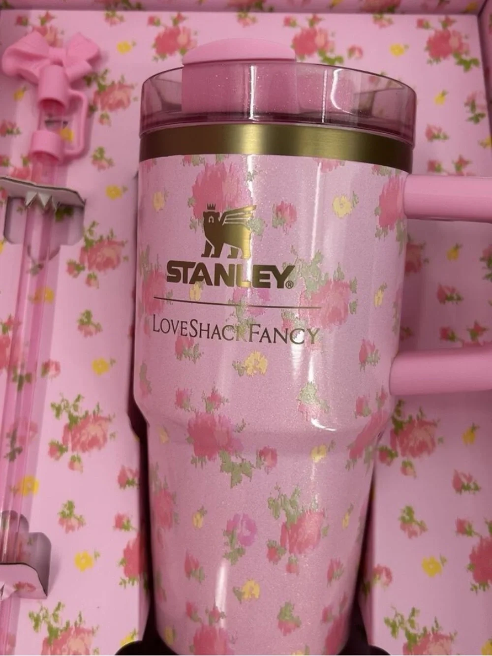 Stanley X Love Shack Fancy Quencher 20oz Tumbler Ibiza Sunset